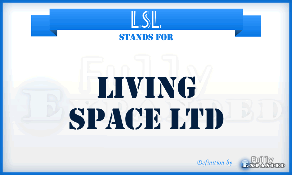LSL - Living Space Ltd