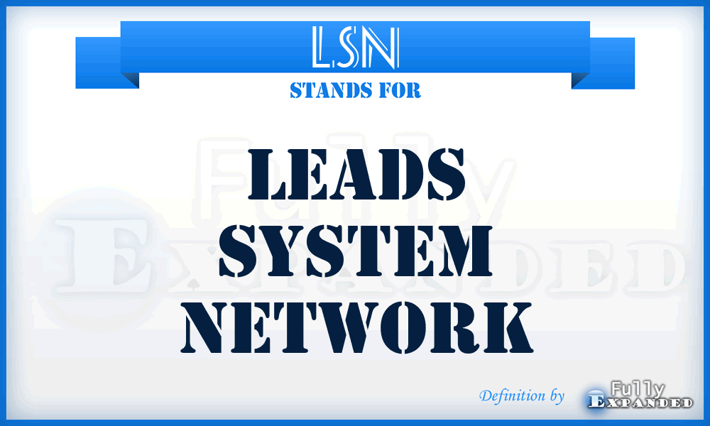 LSN - Leads System Network