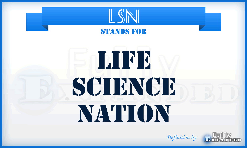 LSN - Life Science Nation