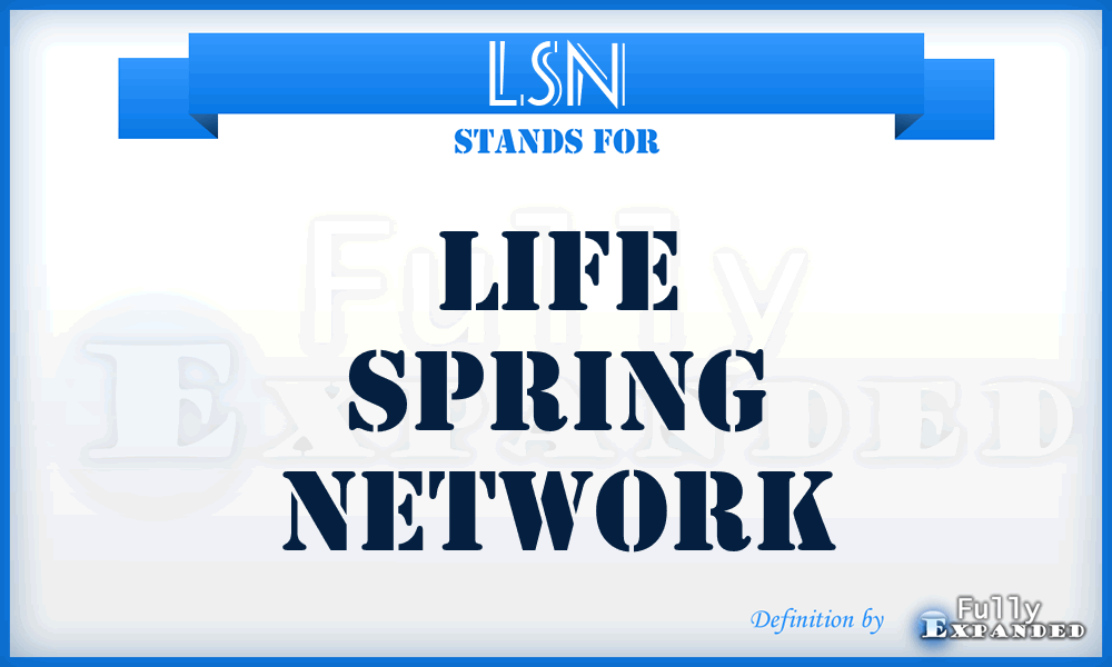 LSN - Life Spring Network