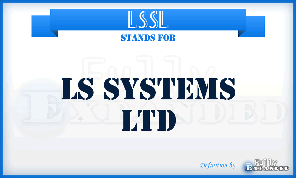 LSSL - LS Systems Ltd