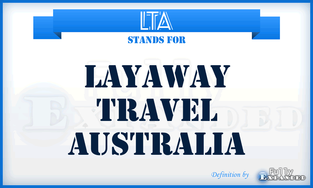 LTA - Layaway Travel Australia