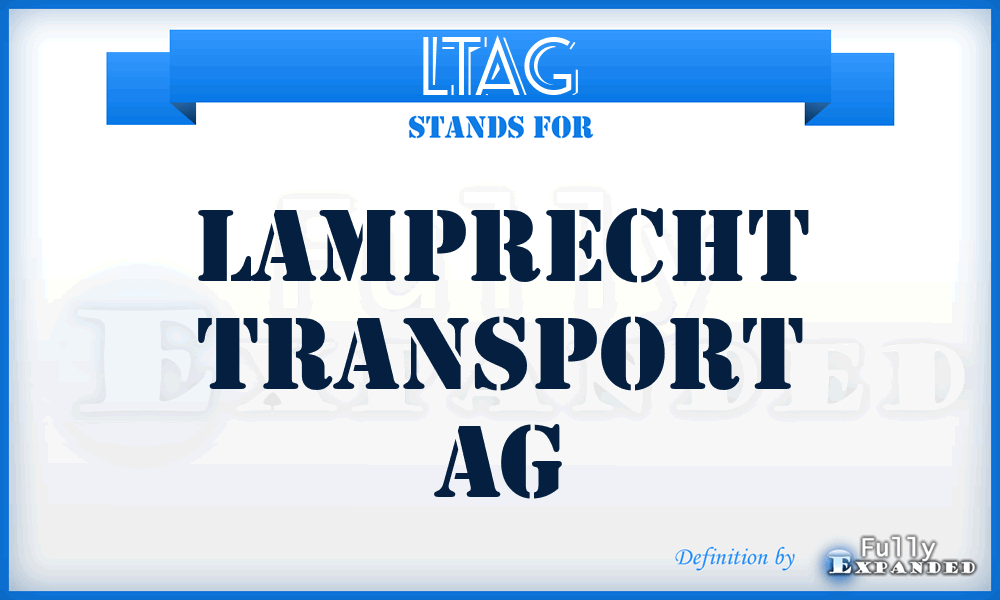 LTAG - Lamprecht Transport AG