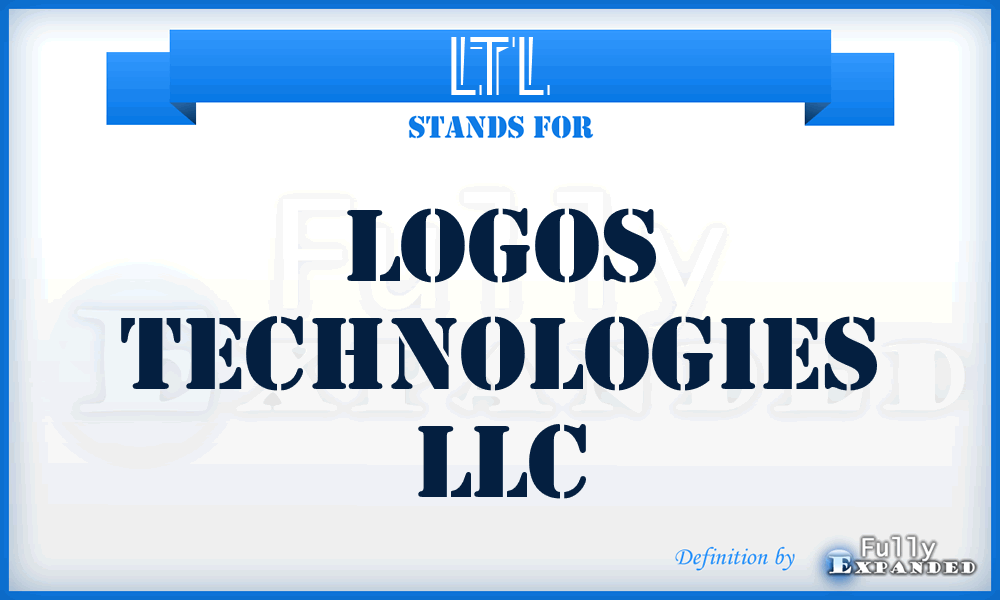 LTL - Logos Technologies LLC