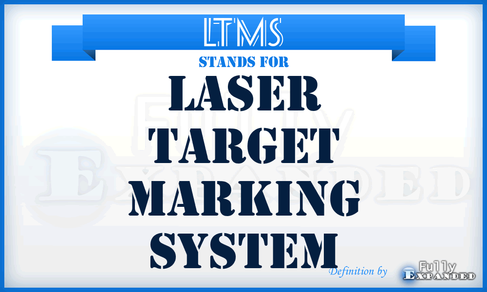 LTMS - Laser Target Marking System