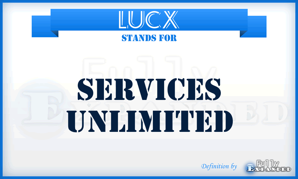 LUCX - Services Unlimited