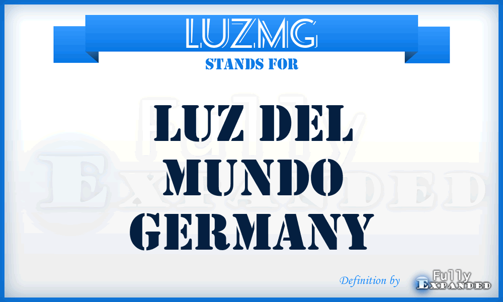 LUZMG - LUZ del Mundo Germany