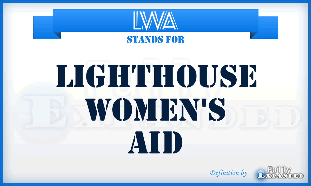 LWA - Lighthouse Women's Aid
