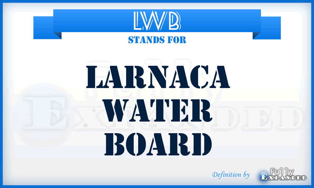 LWB - Larnaca Water Board