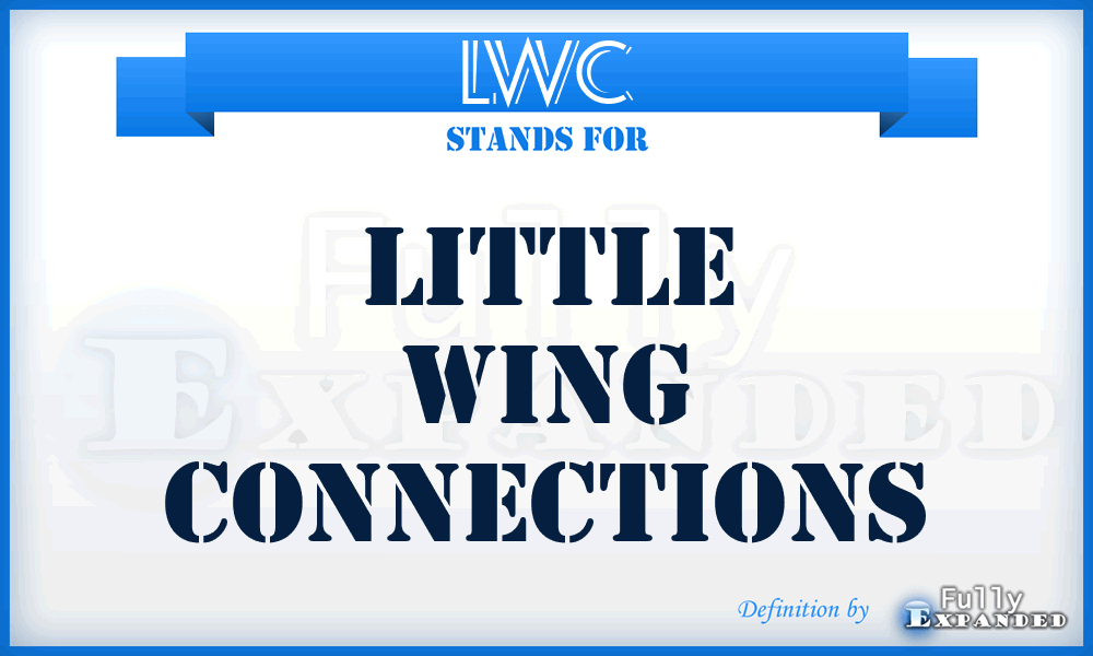 LWC - Little Wing Connections