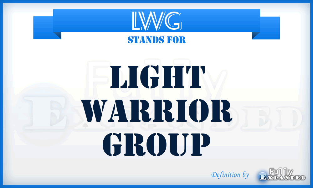 LWG - Light Warrior Group