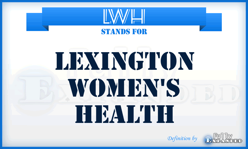 LWH - Lexington Women's Health