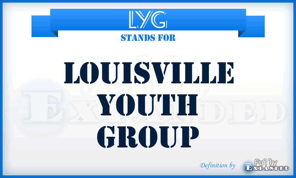 LYG - Louisville Youth Group