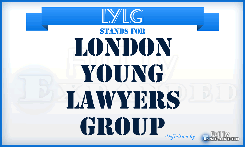 LYLG - London Young Lawyers Group