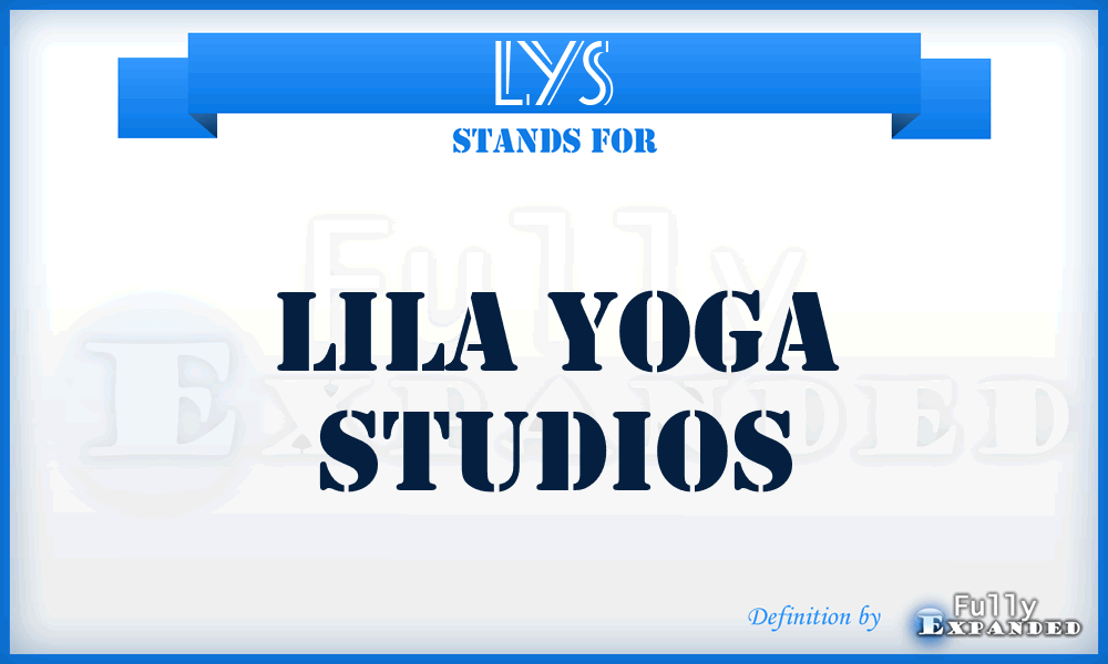 LYS - Lila Yoga Studios