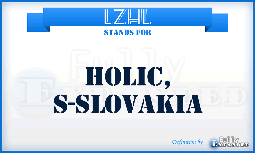 LZHL - Holic, S-Slovakia