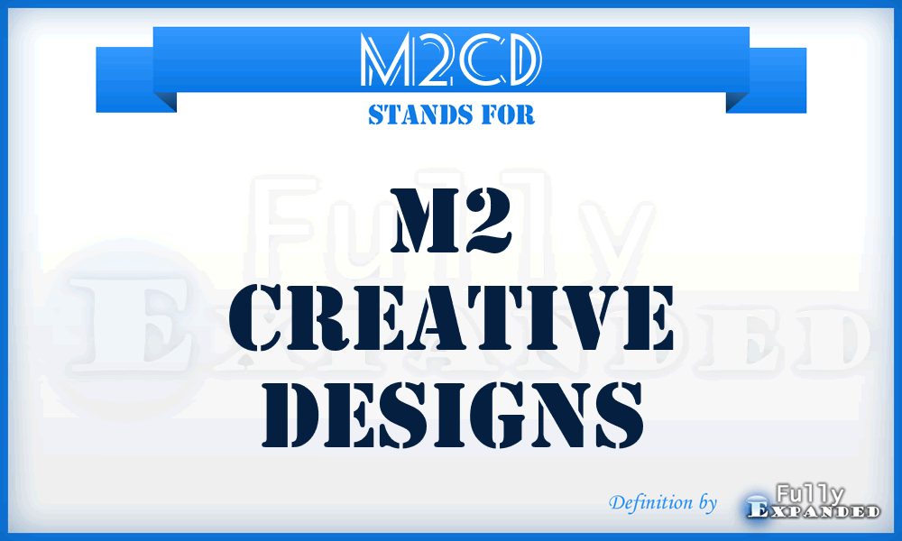 M2CD - M2 Creative Designs