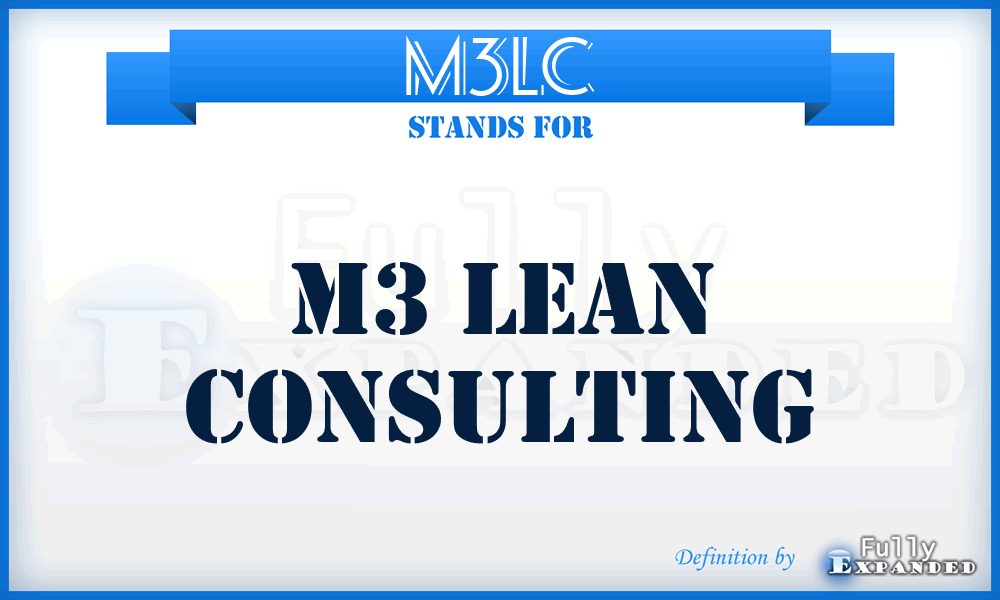 M3LC - M3 Lean Consulting