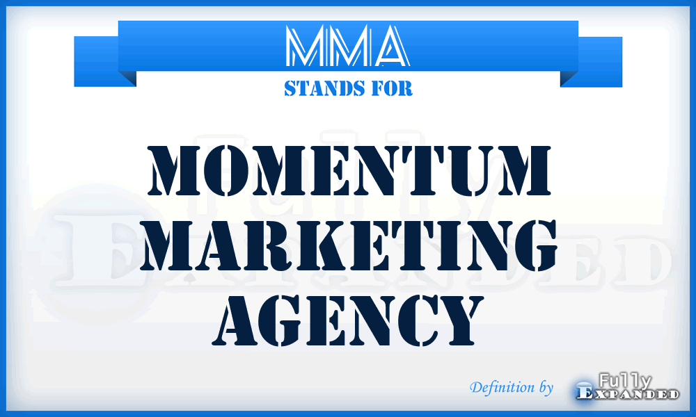 MMA - Momentum Marketing Agency