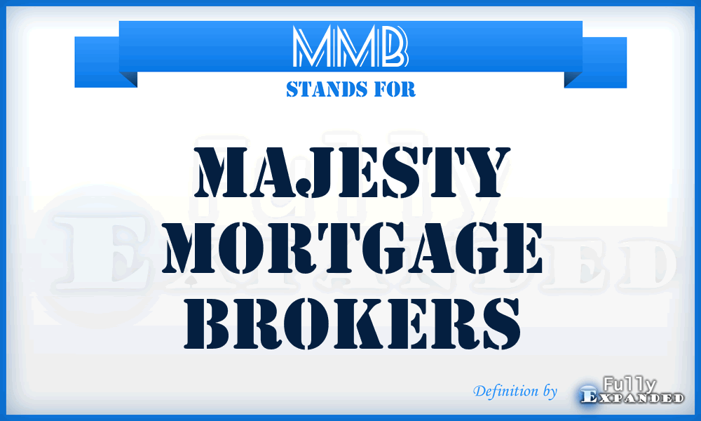 MMB - Majesty Mortgage Brokers