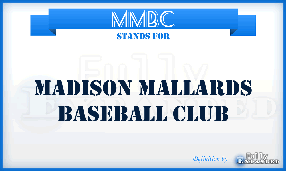 MMBC - Madison Mallards Baseball Club