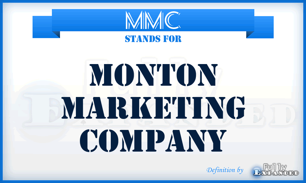 MMC - Monton Marketing Company