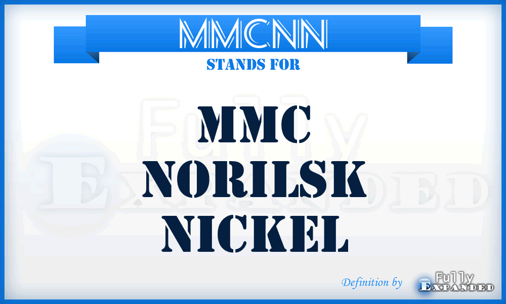 MMCNN - MMC Norilsk Nickel