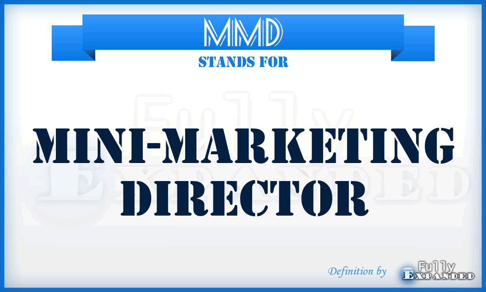 MMD - Mini-Marketing Director