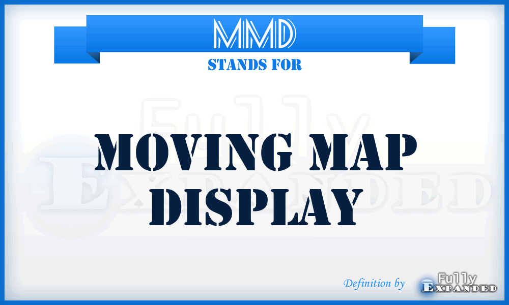 MMD - Moving Map Display