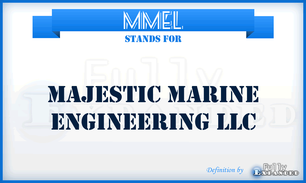 MMEL - Majestic Marine Engineering LLC