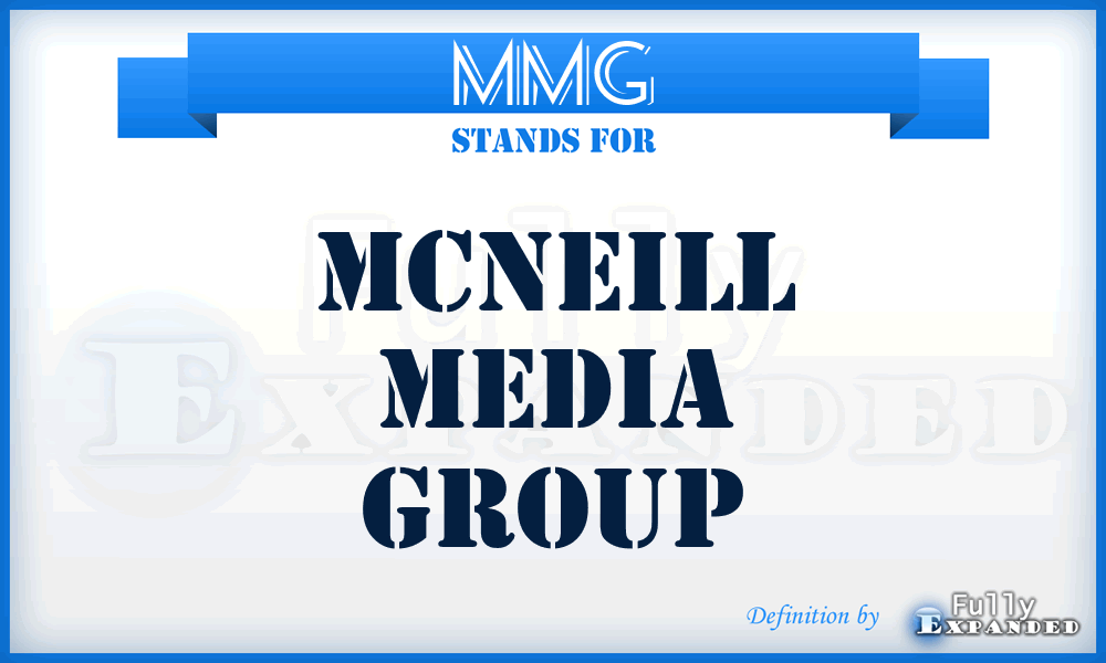 MMG - Mcneill Media Group