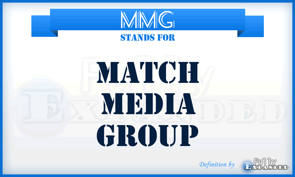 MMG - Match Media Group