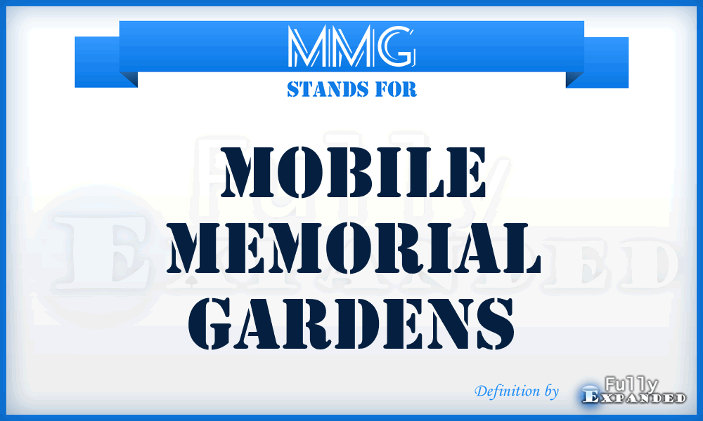 MMG - Mobile Memorial Gardens