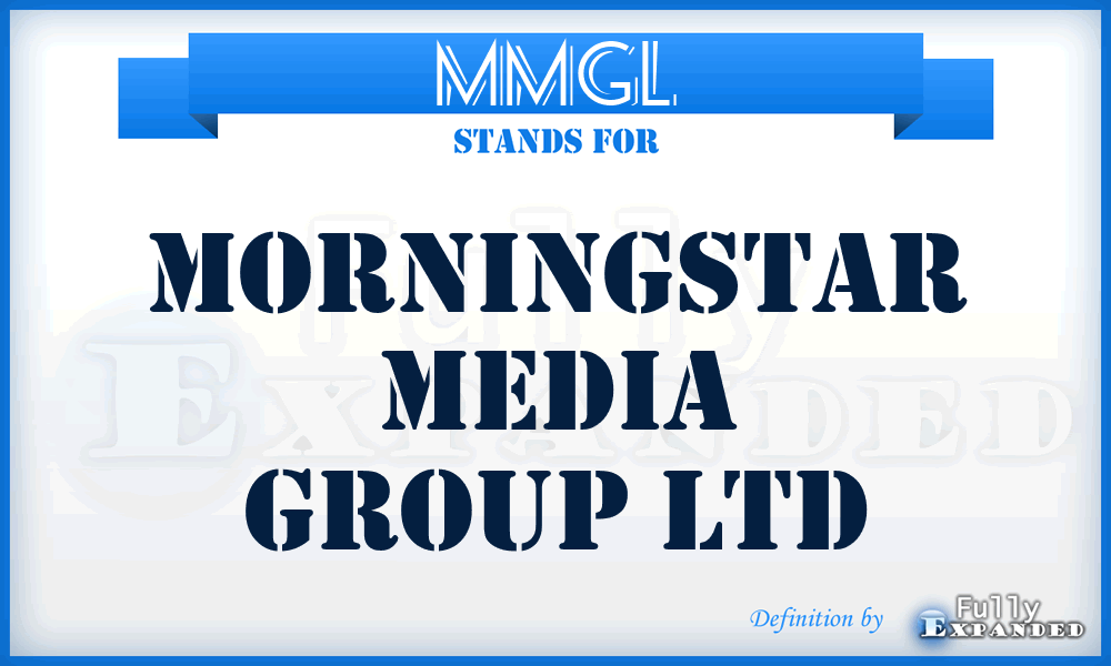 MMGL - Morningstar Media Group Ltd