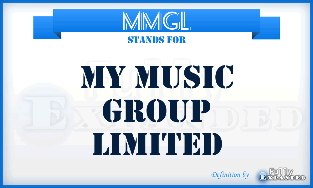 MMGL - My Music Group Limited