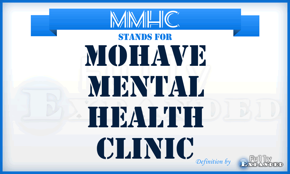 MMHC - Mohave Mental Health Clinic