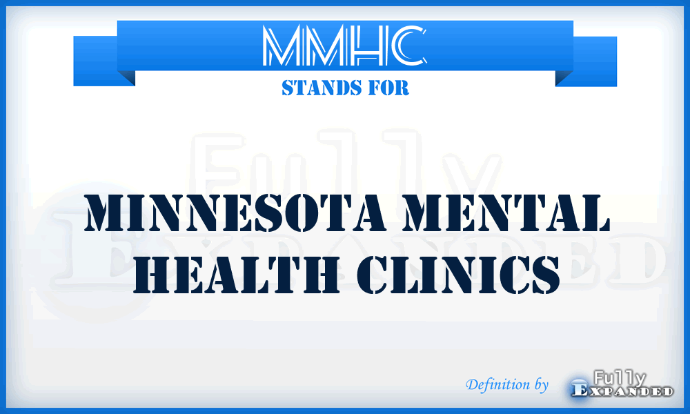 MMHC - Minnesota Mental Health Clinics