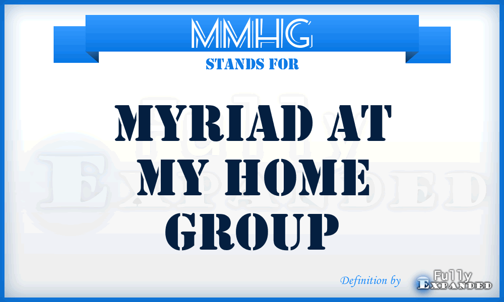 MMHG - Myriad at My Home Group