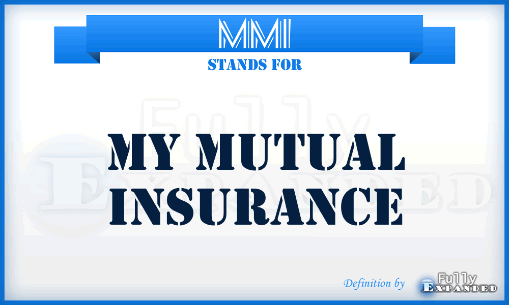 MMI - My Mutual Insurance