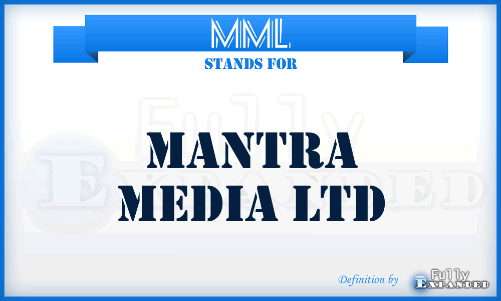 MML - Mantra Media Ltd