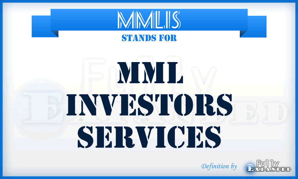 MMLIS - MML Investors Services