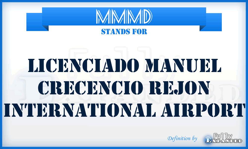 MMMD - Licenciado Manuel Crecencio Rejon International airport