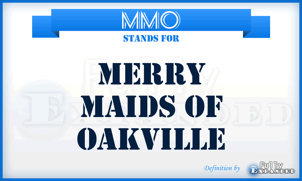 MMO - Merry Maids of Oakville