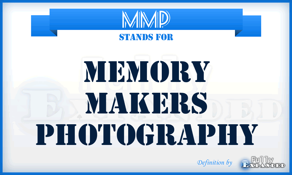 MMP - Memory Makers Photography