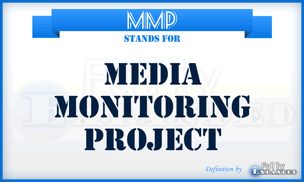 MMP - Media Monitoring Project