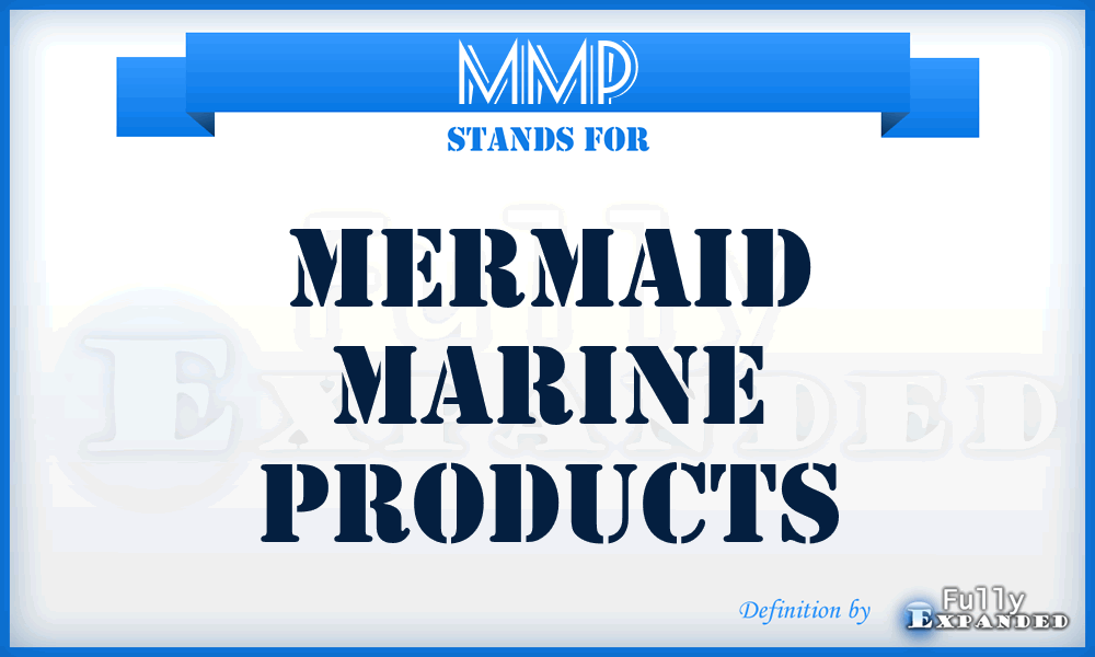 MMP - Mermaid Marine Products