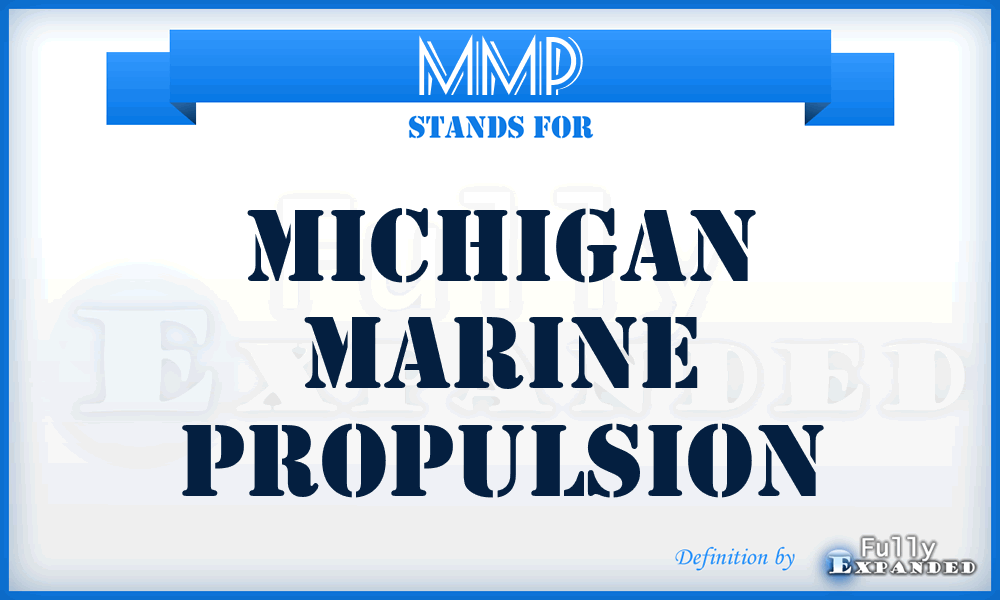 MMP - Michigan Marine Propulsion