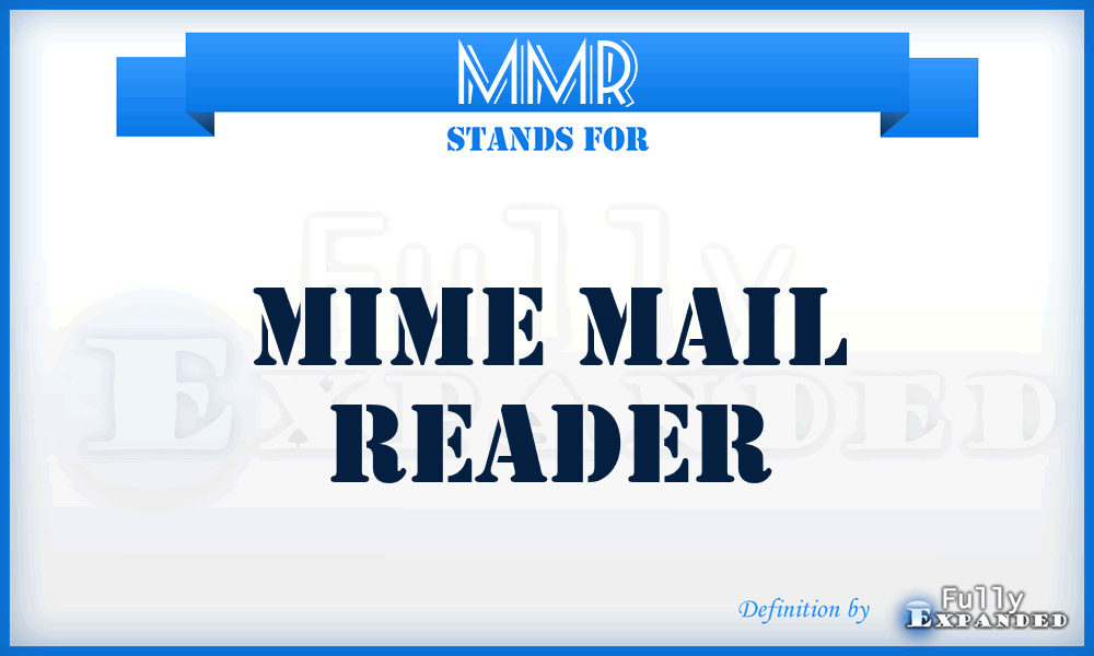 MMR - Mime Mail Reader