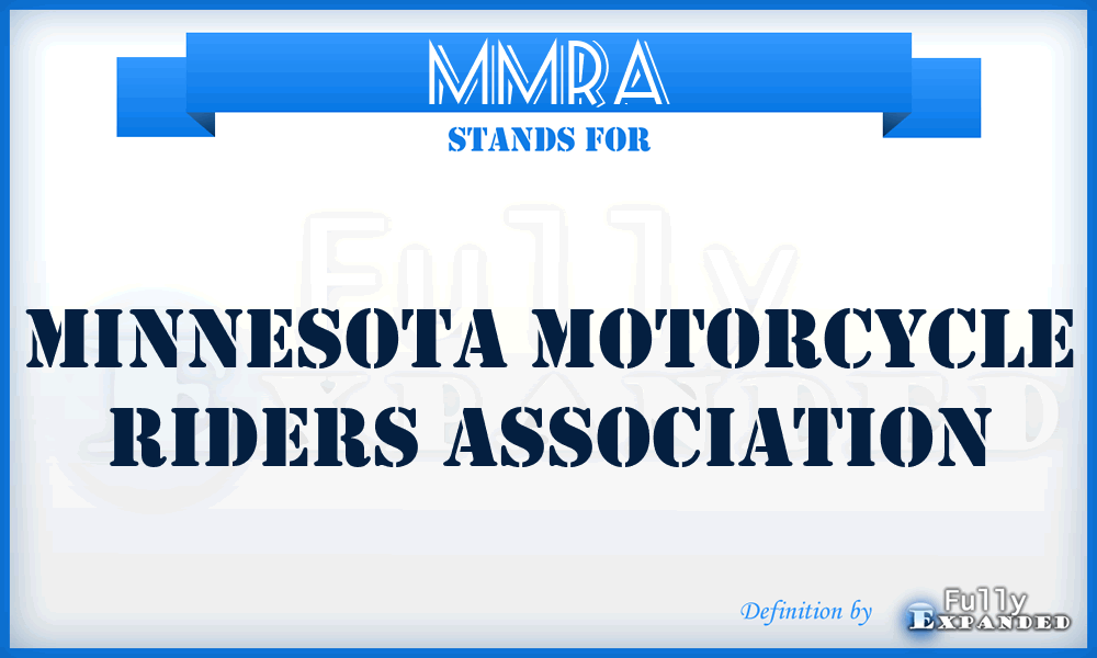 MMRA - Minnesota Motorcycle Riders Association