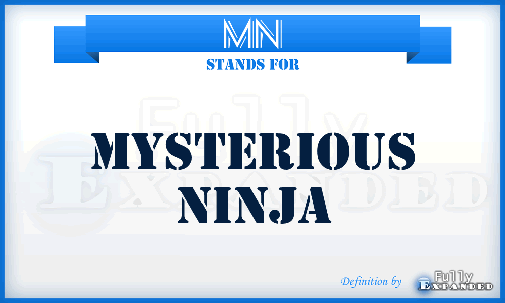 MN - Mysterious Ninja